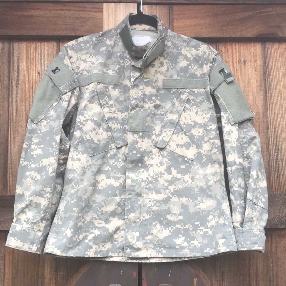 Digital Camo Army Coat Combat Uniform Gem